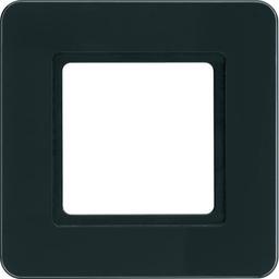 Рамка під LED-модуль 1Х скло/чорний Q.7 Berker 10116176
