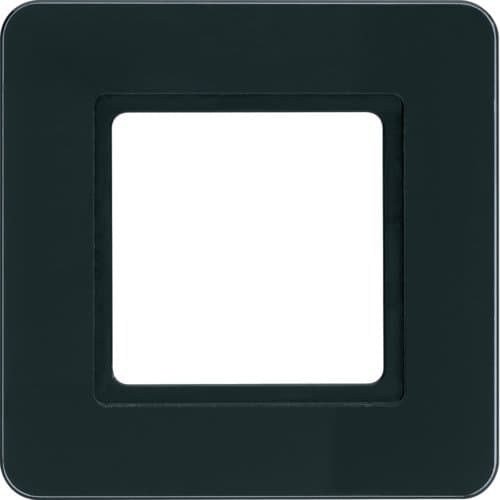 Рамка під LED-модуль 1Х скло/чорний Q.7 Berker 10116176