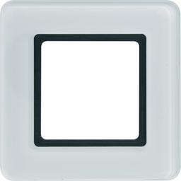 Рамка під LED-модуль 1Х скло/полярна білизна Q.7 Berker 10116179