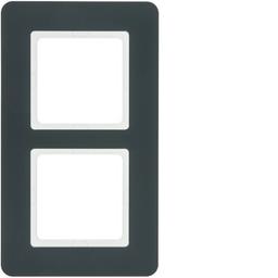 Рамка 2Х пластикова антрацит, Q.7 Berker 10126186
