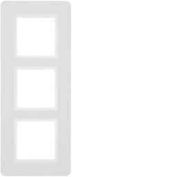 Рамка 3Х пластикова полярна білизна, Q.7 Berker 10136189