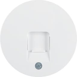 Накладка для суппортів під модуль RJ12/RJ45, пол.білизна, R.1/R.3