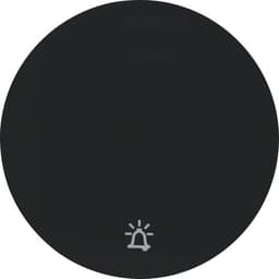 Клавіша 1Х зі знаком "Дзвоник", чорна, R.x