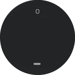 Клавіша 1Х з лінзою зі знаком "0", чорна, R.x