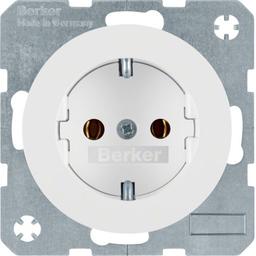 Розетка з з/к, гвинтові клеми, 16А/250В, полярна білизна, R.x Berker 41432089