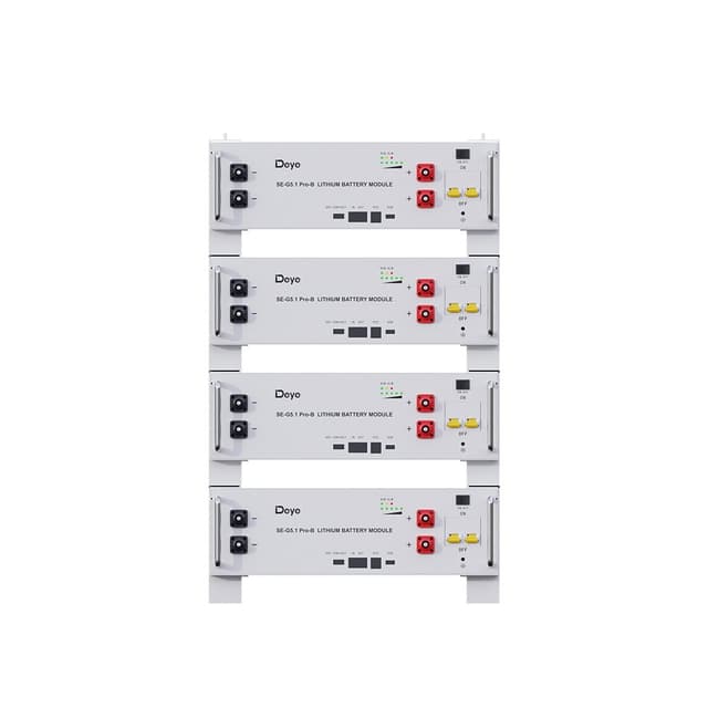 Акумуляторна батарея DEYE SE-G5.1 Pro-B, 5.12 кВт/год (LiFePO4 51.2V 100Ah)