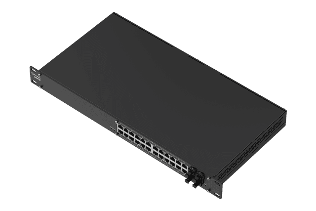 Комутатор керований Teltonika SWM282 (24 PoE+)