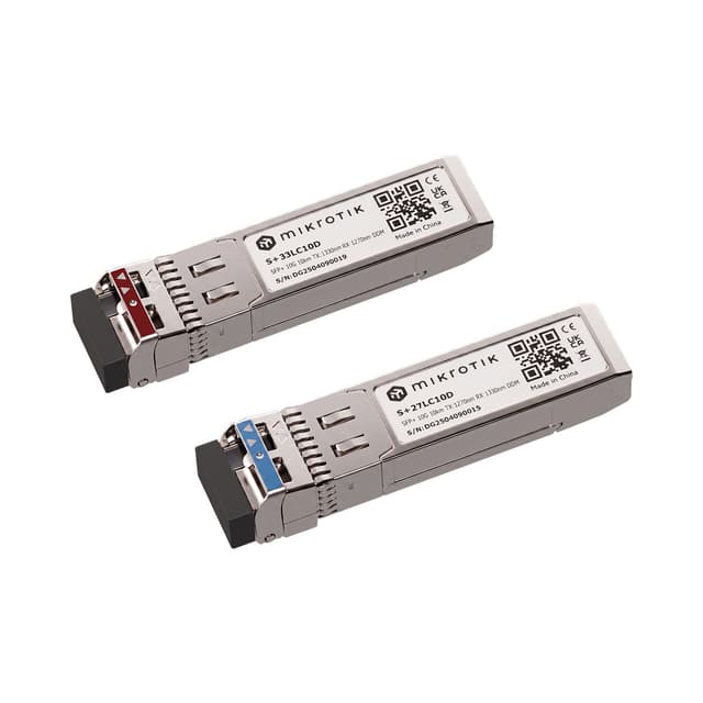 Комплект оптичних модулів MikroTik (S+2733LC10D)