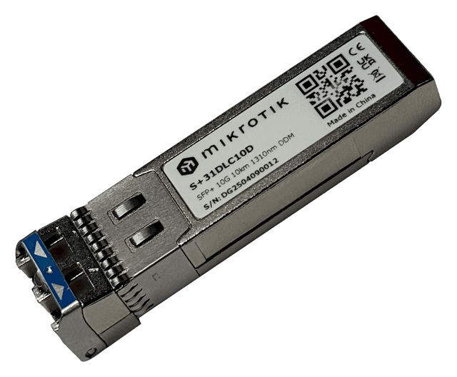 Модуль SFP+ Mikrotik 1G/10G SM 10km 1310nm, S+31DLC10D