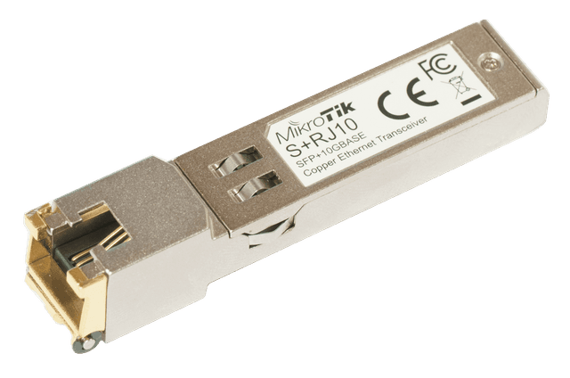 Оптичний модуль Mikrotik 10G MM 200m copper module (S+RJ10)