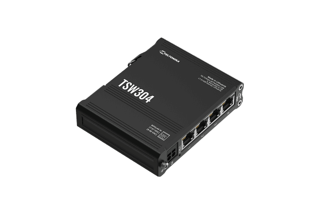 Комутатор Teltonika 4хGIGABIT без БЖ (TSW304)