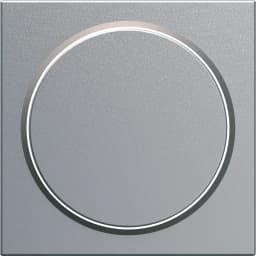Накладка для поворотного димеру Lumina/Gallery, Hager WXD062T, срібна