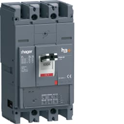 Автоматичний вимикач h3+, P630, In=630A, 3п, 50kA, LSI HMW630JR Hager