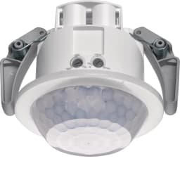 Датчик руху 360°, 1НВ контакт, 10A AC1/230V~, виявлення Ø20м, EER503 Hager, внутрішній монтаж