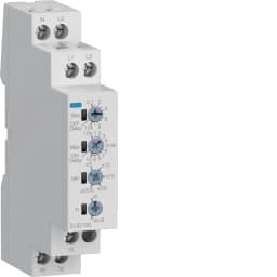 Реле контролю напруги та фаз, 1P+N / 3P+N, 1ПК, Hager EUD100