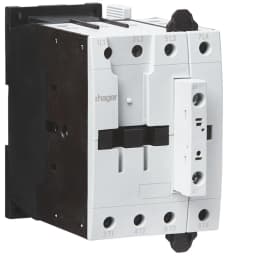 Контактор корпусний 4P, 24В-AC, 80А AC-1, Hager EVN080D