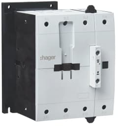 Контактор корпусний 4P, 24В-DC, 160А AC-1, Hager EVN160E