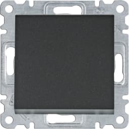 Вимикач 1-кл. для серії Lumina Hager WL0013 чорний