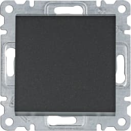 Вимикач кнопковий 1-кл. для серії Lumina Hager WL0113 чорний
