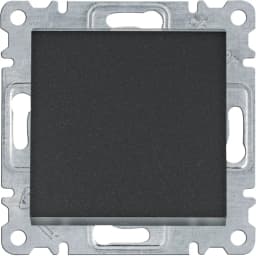 Перемикач 1-кл. для серії Lumina Hager WL0023 чорний