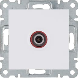 Розетка ТВ Hager Lumina, біла, WL3210