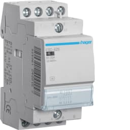 Контактор 25A, 4НВ, 24В, Hager ESD425