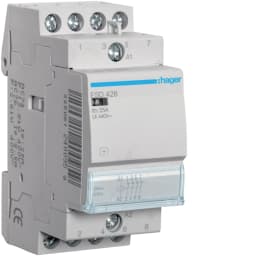 Контактор 25A, 4НЗ, 24В, Hager ESD426