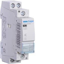 Контактор безшумний 25A, 2Н.В, 24V, Hager ESD225S