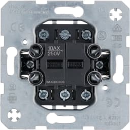 Механізм перемикача 2-кл. 10AX/250V, гвинт. клеми Hager WDE303808
