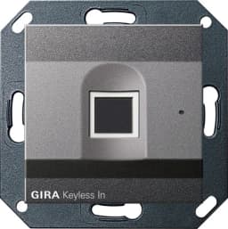 Біометричний замок System 55 Gira 261728, антрацит