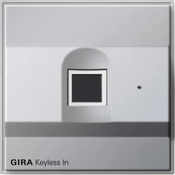 Біометричний замок System 55 Gira 261765, алюміній