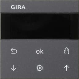 Накладка жалюзі та таймеру S3000 System 55 Gira 536628, антрацит