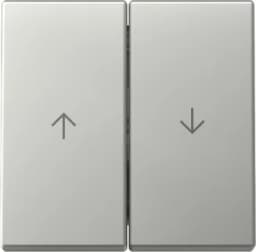 Клавіша 2-кл. зі стрілками System 55 Gira 3294600, сталь
