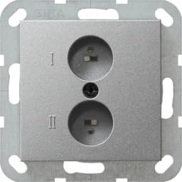 Разъем AUDIO High-Fi стерео розетка System 55 Gira 040226 під алюміній