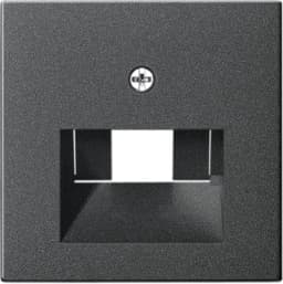 Накладка для розеток UAE/IAE (ISDN) System 55 Gira 027028 (антрацит)
