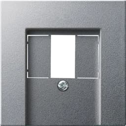 Панель TAE+Стерео+USB System 55 Gira 027626 Алюміній