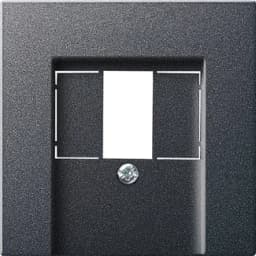 Панель TAE+Стерео+USB System 55 Gira 027628 (Антрацит)