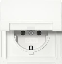 Розетка із з/к 16А/250V та кришкою, TX44 (WG UP) Gira 445466, білий