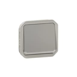 Кнопка 1-кл. 10А/250В з НВ конт. та індикацією мех-м. Legrand Plexo New 069533L колір сірий