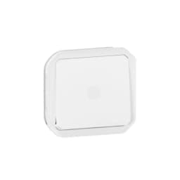 Вимикач з підсв. 1-кл. 10А/250В з затримкою часу. мех-м. Legrand Plexo New 069604L колір білий