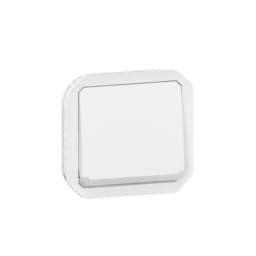 Перемикач 1-кл. 10А/250В з індикацією мех-м. Legrand Plexo New 069612L колір білий