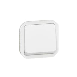 Перемикач з підсв. 1-кл. 10А/250В мех-м. Legrand Plexo New 069613L колір білий