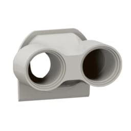 Мембрана з подвійним вводом ISO 20 Legrand Plexo New 069670L колір сірий