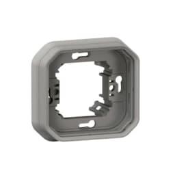 Рамка-супорт 1-пост. вбуд. Legrand Plexo New 069681L колір сірий
