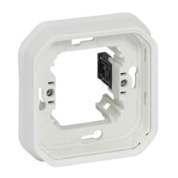 Рамка-супорт 1-пост. з монт. лап. вбуд. Legrand Plexo New 069693L колір білий