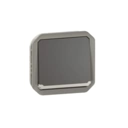 Перемикач з підсв. 1-кл. 10А/250В мех-м. Legrand Plexo New 069803L колір антрацит