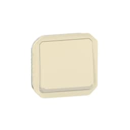 Кнопка з підсв. 1-кл. 10А/250В з перем. мех-м. Legrand Plexo New 069826L колір бежевий