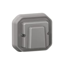 Вивід кабелю з затискачем вбуд. Legrand Plexo New 069848L колір сірий