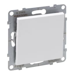 Перемикач хрестовий 1-кл (гвинт. клеми) 10А/250V для серії SUNO Legrand 721107 білий