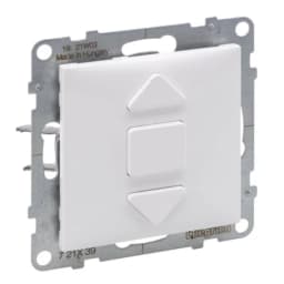 Вимикач жалюзі 3-позиційний 6A/250V для серії SUNO Legrand 721139 білий